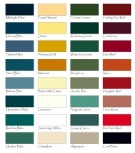 Zero VOC Latex Historical Collection