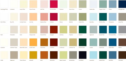 Zero VOC Latex Collection
