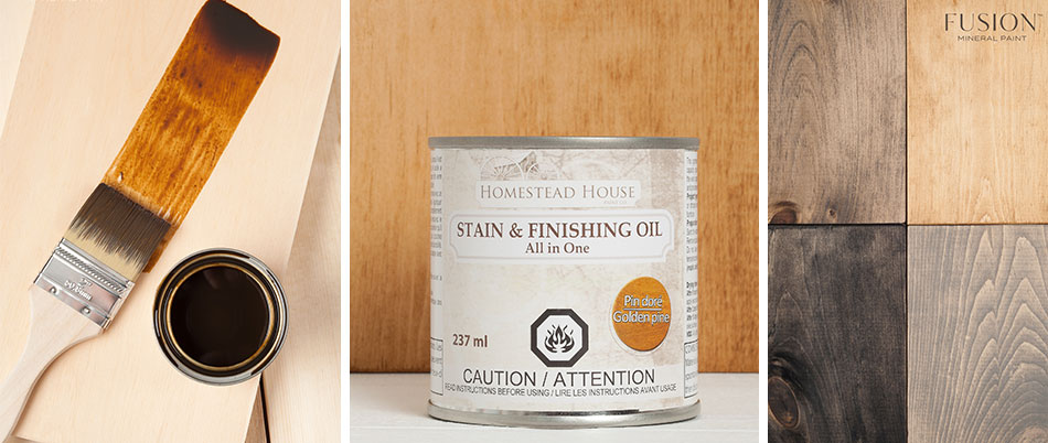 Homestead Stain and Finishing Oil All-in-one